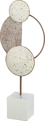 Produktbild von Casablanca by Gilde Standrelief Ermelo weiß H. 49,5 cm, 84301