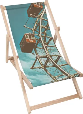 Immagine prodotto di Sdraio Dreamroots pieghevole in legno, legno di faggio fino a 130 kg, sdraio pieghevole con regolazione dell'inclinazione dello schienale a 3 livelli, ruota panoramica