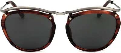 Produktbild von Dries Van Noten by Linda Farrow Sonnenbrille DVN85 C4 50 16 135