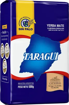 Produktbild von Taragui Sin Palo Yerba Mate 0,5kg