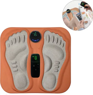 Produktbild von 3D Fußmassagegerät – EMS Behandlungen gegen Taubheitsgefühle und Nervenschmerzen, 15 Intensitätsstufen, ideal für die Fußmassage zu Hause