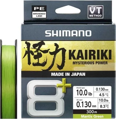 Produktbild von Shimano Kairiki 8+ Mysterious Power (300 m, green)