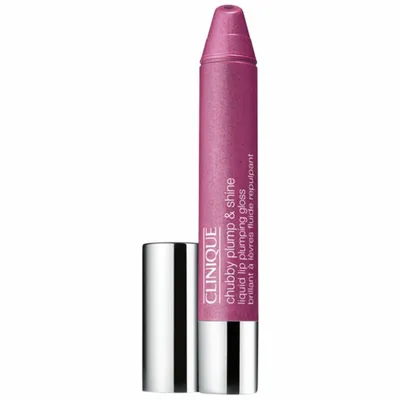 Productafbeelding van Clinique Chubby Plump & Shine vloeibare lippenverf, tint 07 Goliath Grape, 3,9 gram