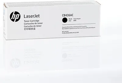Produktbild von Toner HEWLETT PACKARD CB436AC  LJ P1505 CARTRIDGE BLACK