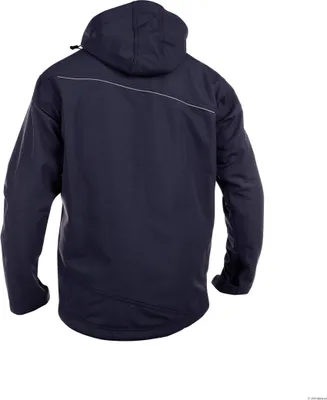 Productafbeelding van DASSY Softshelljas TAVIRA + JAKARTA, maat 3XL, donkerblauw
