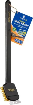 Imagen del producto de Cepillos de nailon para accesorios de barbacoa, tamaño grande, 45 cm. Duraderos y aptos para todo tipo de usos en la parrilla