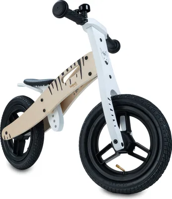 Produktbild von hauck Laufrad Kinder Balance N Ride Zebra, Holz Laufrad ab 18 Monaten