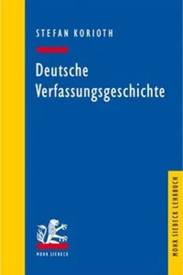 Produktbild von Deutsche Verfassungsgeschichte
