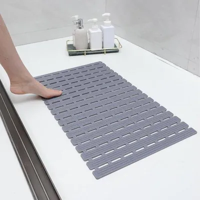 Produktbild von Famanu Antirutsch-Duschmatte 90 x 40 cm - BPA-frei mit 216 Saugnäpfen