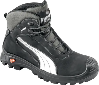 Immagine prodotto di PUMA® 10003917209995 PUMA® Herren S3 Sicherheitsschuhe "CASCADES MID" SCUFF CAPS schwarz Größe  45