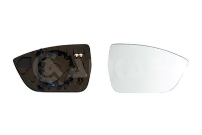 Produktbild von ALKAR Spiegelglas Außenspiegel Rechts für SEAT Ateca (KH7) Beheizbar Konvex 6432094