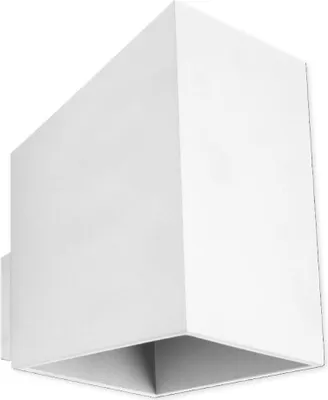 Obrázek produktu pro Nástěnná lampa RUBIK, bílá, 1xG9x40W, kov, rozměry: 15x10x10 cm, IP20, Lampex