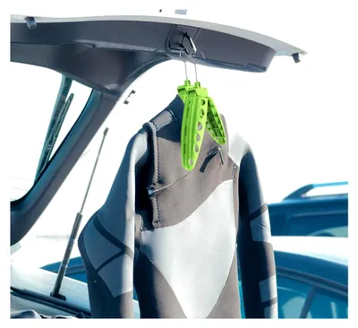 Produktbild von Faltbarer Neoprenanzug- Reise-Neoprenanzug-Aufhänger, Faltbare Neoprenanzughalterung Surfen Tauchanzug, Faltbarer, Belüfteter Kleiderbügel Für Surf- Und Tauchanzüge, Surfanzug-Aufhänger, Tauchzubehör