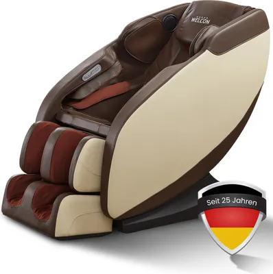 Produktbild von Massagesessel WELCON Prestige II Longlife Kunstleder braun / beige