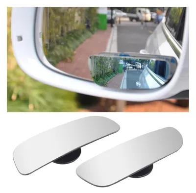 Produktbild von Auto Blind Spot Spiegel 2 Stück Weitwinkel HD Konvex 360° Einstellbar für Fahrzeuge