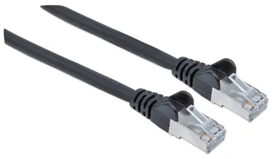 Image de INTELLINET Patchkabel RJ45 S/FTP Cat6 Kupfer LSOH 5,0m schwa