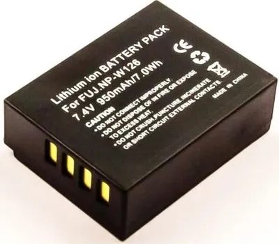 Produktbild von Akku für Fujifilm X100F Li-Ion 7,4 Volt 800 mAh schwarz