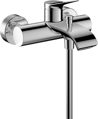 Badmengkran opbouw, 2 Funktionen, Auslauf 19,7 cm, chrom