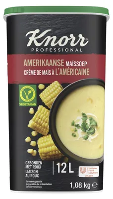 Produktbild von Knorr Professional Amerikanische Maissuppe 1,08 Kilo