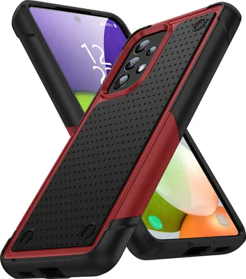 A phone case is shown from a diagonal angle, with a second phone case partially visible behind it.