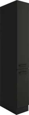 Produktbild von Optifit Apothekerschrank Madrid420 BxTxH 30 x 57,1 x 206,8 cm anthrazit matt zerlegt KUMA HFZ306-9+