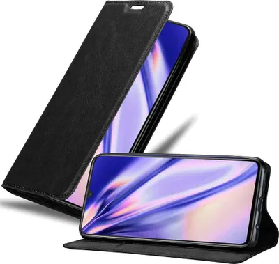 Produktbild von Cadorabo Hülle für Vivo V11 / V11 PRO Schutz Hülle in Schwarz Handyhülle Etui Case Cover Magnetverschluss