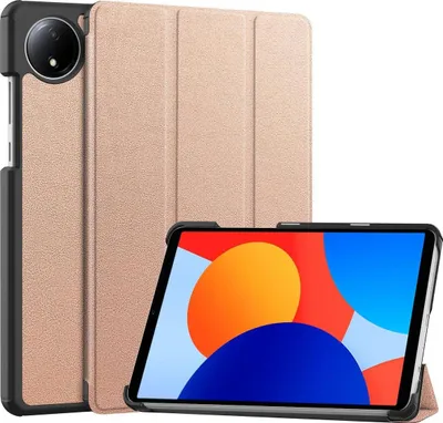 Produktbild von Bizon Case Tab Croc Xiaomi Redmi Pad SE 8.7 Roségold