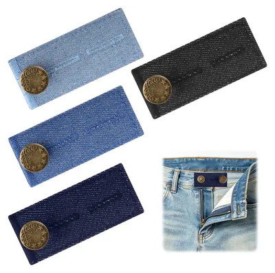 Hosenbundweiterung Knopf, Verlängerung für Jeans und Hosen