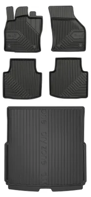 Immagine prodotto di Tappetini 3D TPE + baule DryZone per Skoda Superb III 2015-2023 5 pezzi