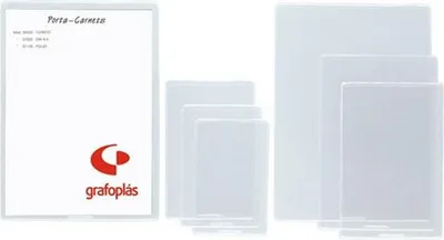 Obrázek produktu pro Obal na průkaz totožnosti Grafoplas transparentní PVC (25 kusů)