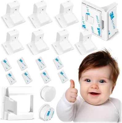 Produktbild von Magnetisches Schrankschloss Ricokids 798010 - 8 Stk