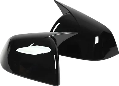 Immagine prodotto di Copertura dello specchietto retrovisore laterale, tappi esterni lucidi per le portiere, ricambio per Tesla Model Y 2020-2023, nero