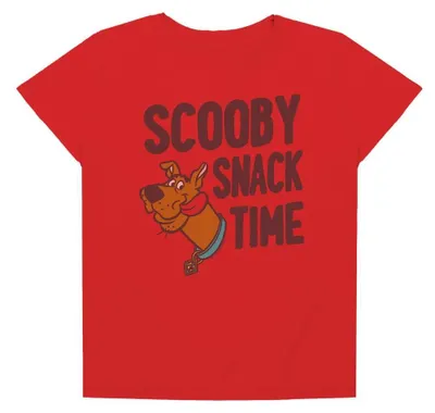 Produktbild von Scooby Doo - "The Snack Time" T-Shirt für Damen TV36068 (XL) (Rot)