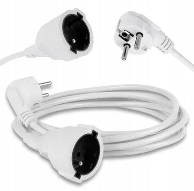 Produktbild von LEDLUX Garten-Verlängerungskabel Dickes Kabel 3m Weiß