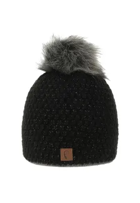 Produktbild von Faera Bommelmütze mit kuscheligem Thermo-Fleece Innenfutter One Size