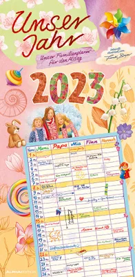Produktbild von Unser Jahr - Unser Fam. für den Alltag 2023 22x45
