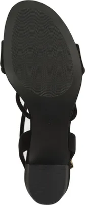 Produktbild von MARCO TOZZI Damen Sandale mit Riemchen Textil 2-28308-42, Größe:36 EU, Farbe:Schwarz