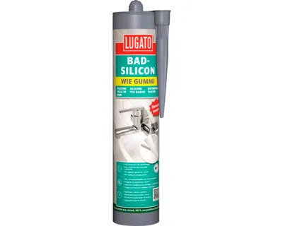 Produktbild von Lugato Wie Gummi Bad-Silicon 310ml Steingrau