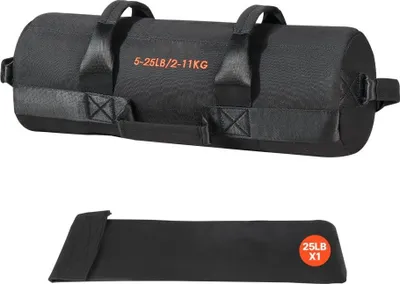 Immagine prodotto di Borsa da allenamento CrossFit sandbag - borsa fitness per l'allenamento della forza - peso 2-11 kg - accessori per gli esercizi di fitness