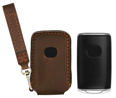 Produktbild von kwmobile Echtleder Schlüsselhülle für Mazda 3-Tasten CX30 CX50 CX60 CX90 MX-30 Hülle - Premium Autoschlüssel Hülle - Schlüssel Cover für Smart Key -