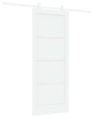 Obrázok produktu pre vidaXL Posuvné dvere biele 83 x 202 cm Masívne borovicové drevo