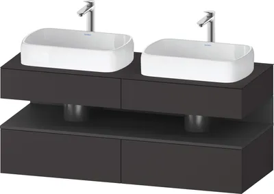 Produktbild von DURAVIT QA4767049800010 QTG KWTU WH Ek. 1400x550x600 Gt Smt H