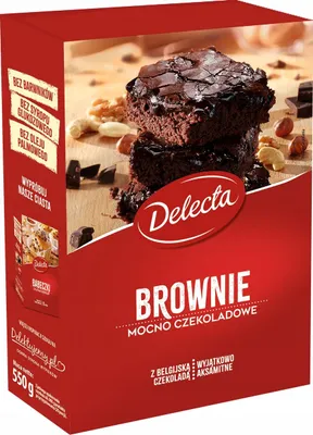 Obrázek produktu pro Delecta Brownie těsto 550 g