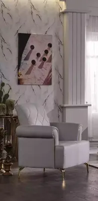 Zdjęcie produktu dla Fotel tapicerowany Fotel do salonu Podłokietniki Fotel tapicerowany Fotel do salonu Salon