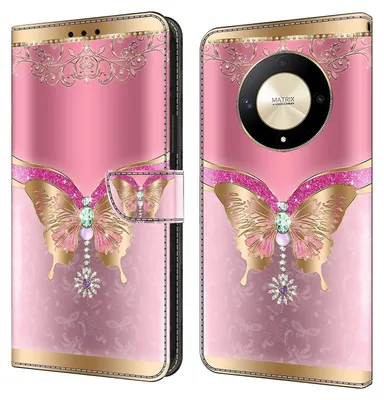 Immagine prodotto di Per Honor Magic 6 Lite Custodia per cellulare in Pelle finta Motivo 13 Custodia Protezione