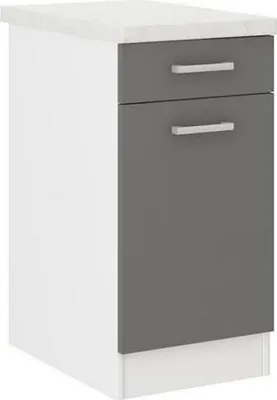 Obrázok produktu pre Kuchynský nábytok 40 x 47 x 82 cm Sivý melamin PVC