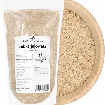 Produktbild von Flohsamenschalen 1 kg Psyllium Husk Ballaststoffe Darm Verdauung Küche