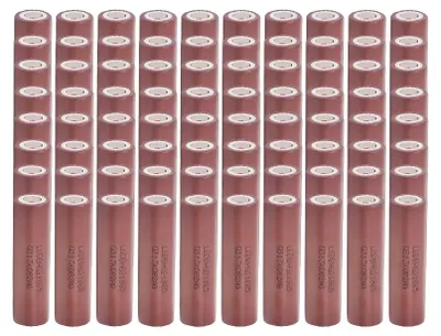 Obrázok produktu pre Nabíjateľná batéria, kapacita 3000 mAh, výbojový prúd 25 A, 80 kusov, 3,7 V