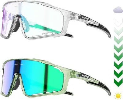 Produktbild von Sportsonnenbrille UV400 mit fotochromatischen Gläsern - für Radfahren und Mountainbiken