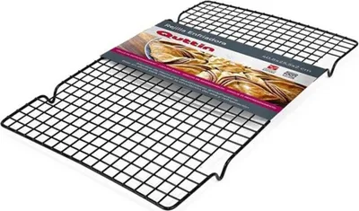 Produktbild von Kühlgitter Quttin Metall Schwarz (40,8 x 25,5 x 2 cm)